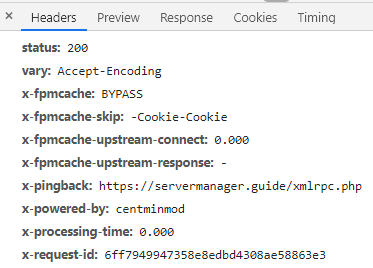 PHP-FPM fastcgi_cache response headers