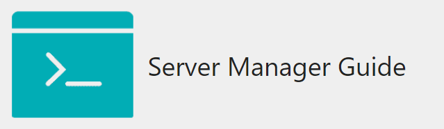 ServerManager Guide
